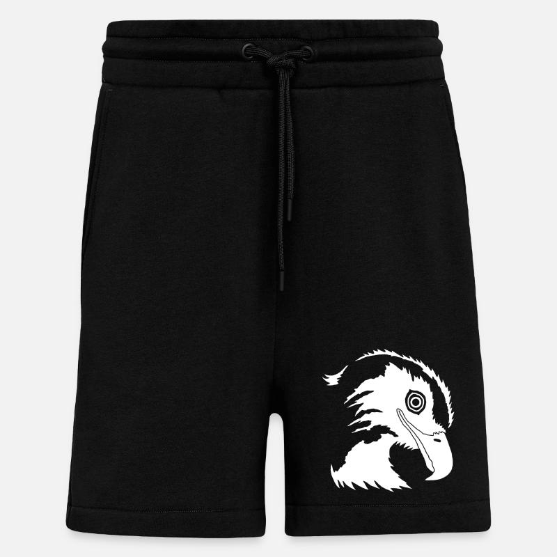 Adlerkopf - Shorts - made by SPREAD - SOLID BLACK