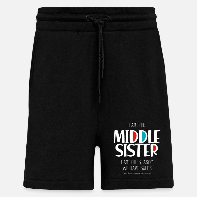 Mittlere Schwester - Shorts - made by SPREAD - SOLID BLACK