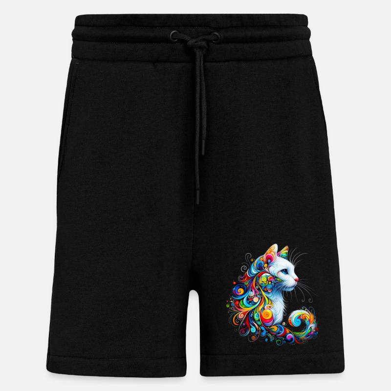 Chat - Short bio décontracté fabriqué en UE - SOLID BLACK