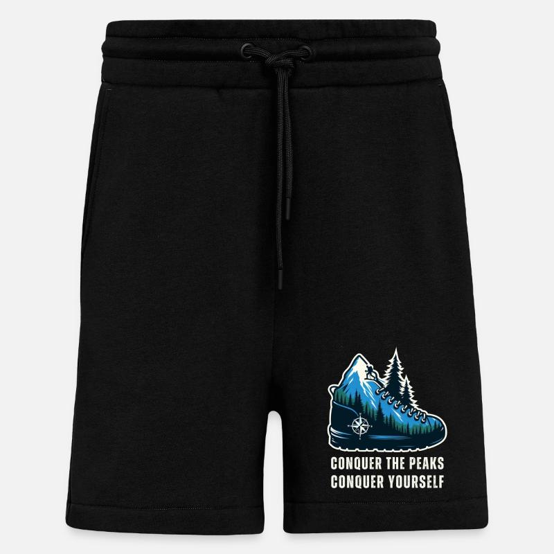 Bergsteigen - Shorts - made by SPREAD - SOLID BLACK
