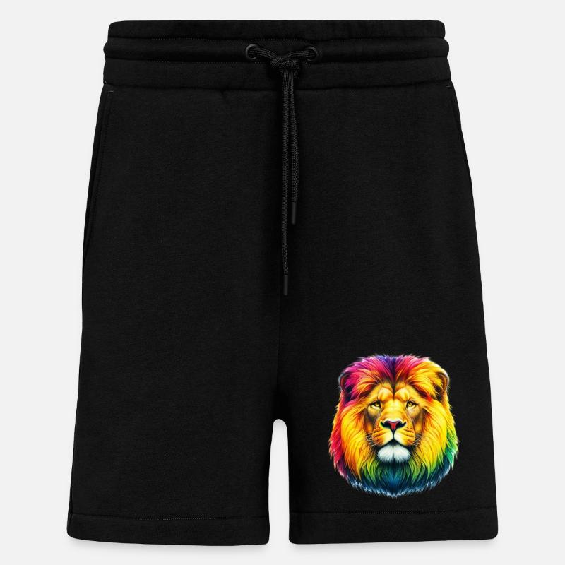 Löwe - Shorts - made by SPREAD - SOLID BLACK