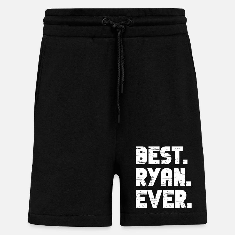 Best Ryan Ever Gift Saying - Shorts - made by SPREAD - SOLID BLACK