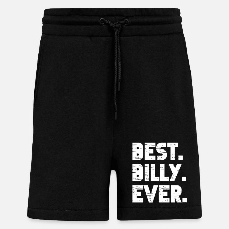 Best Billy Ever Geschenk Spruch - Shorts - made by SPREAD - SOLID BLACK