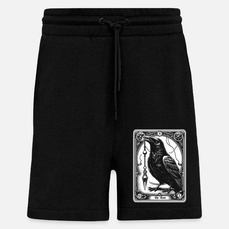 Rabenpendel Tarot - Shorts - made by SPREAD - SOLID BLACK