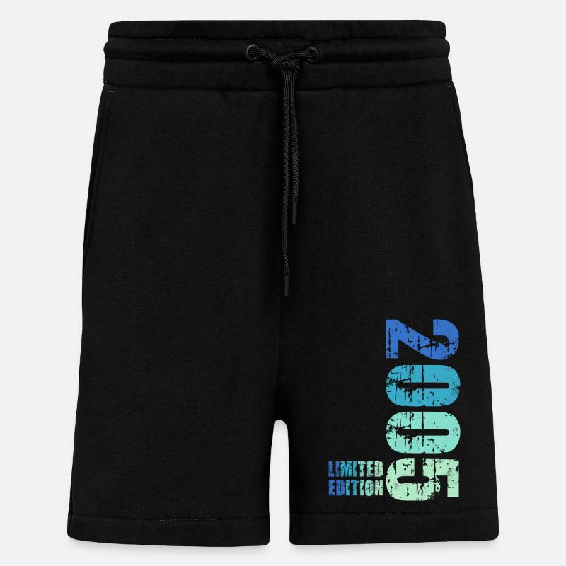20th Birthday Class 2005 - Shorts - made by SPREAD - SOLID BLACK