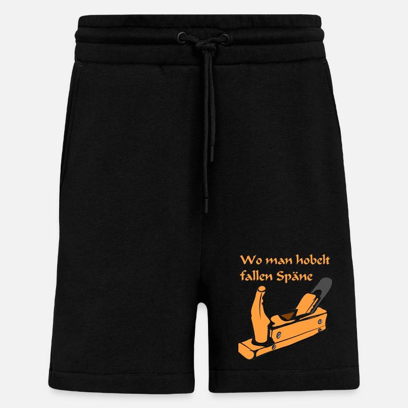 outil de planification - Short bio décontracté fabriqué en UE - SOLID BLACK