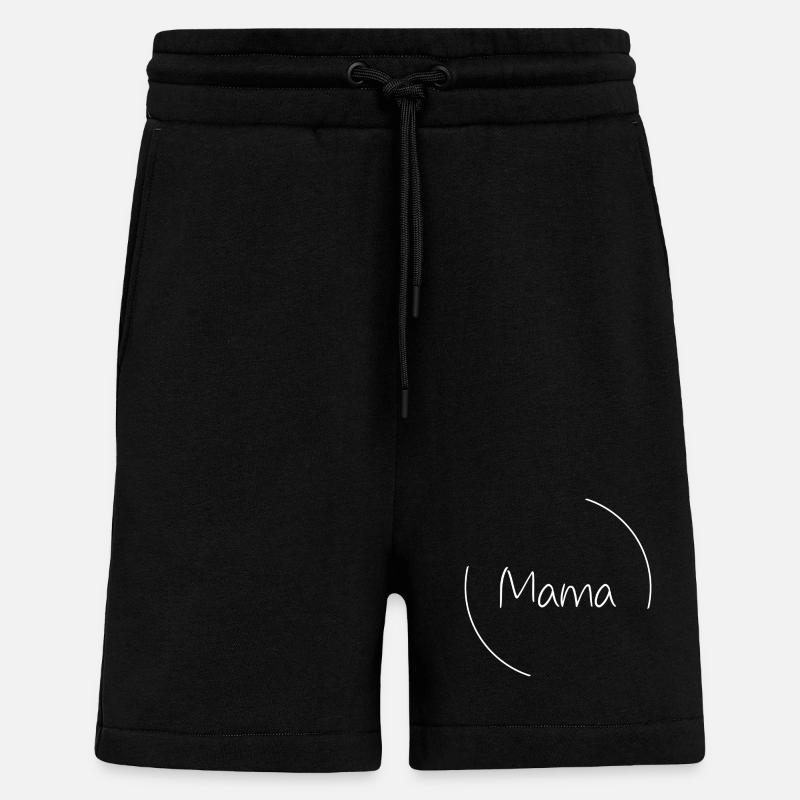 Mama - Shorts - made by SPREAD - SOLID BLACK