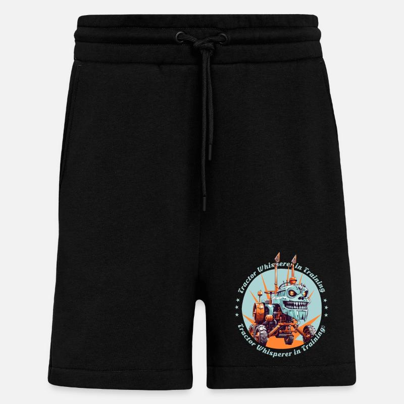 Traktorflüsterer in der Ausbildung - Shorts - made by SPREAD - SOLID BLACK