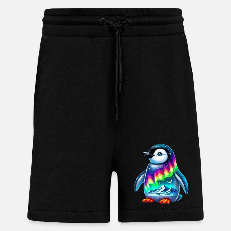 Pinguin - Shorts - made by SPREAD - SOLID BLACK