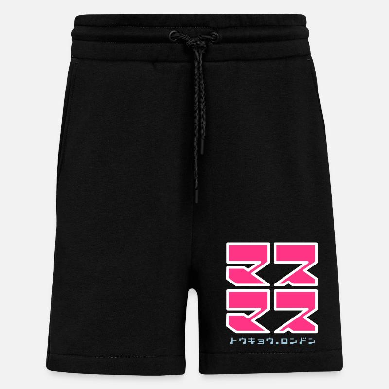 Masu Masu v1 - Shorts - made by SPREAD - SOLID BLACK