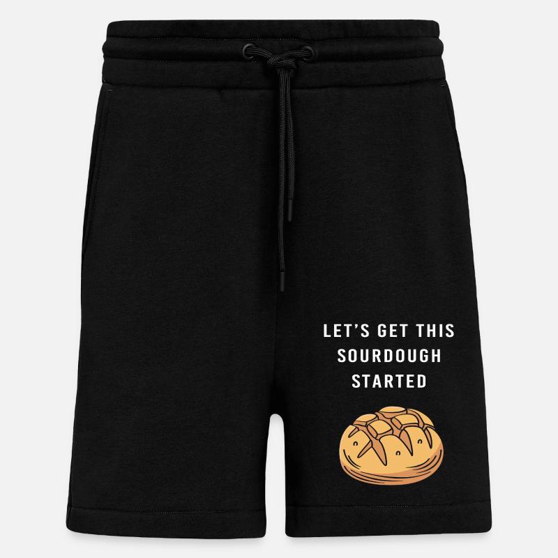Baker Baker Baking - Shorts - made by SPREAD - SOLID BLACK