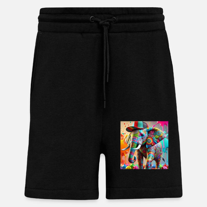 Elefant - Shorts - made by SPREAD - SOLID BLACK