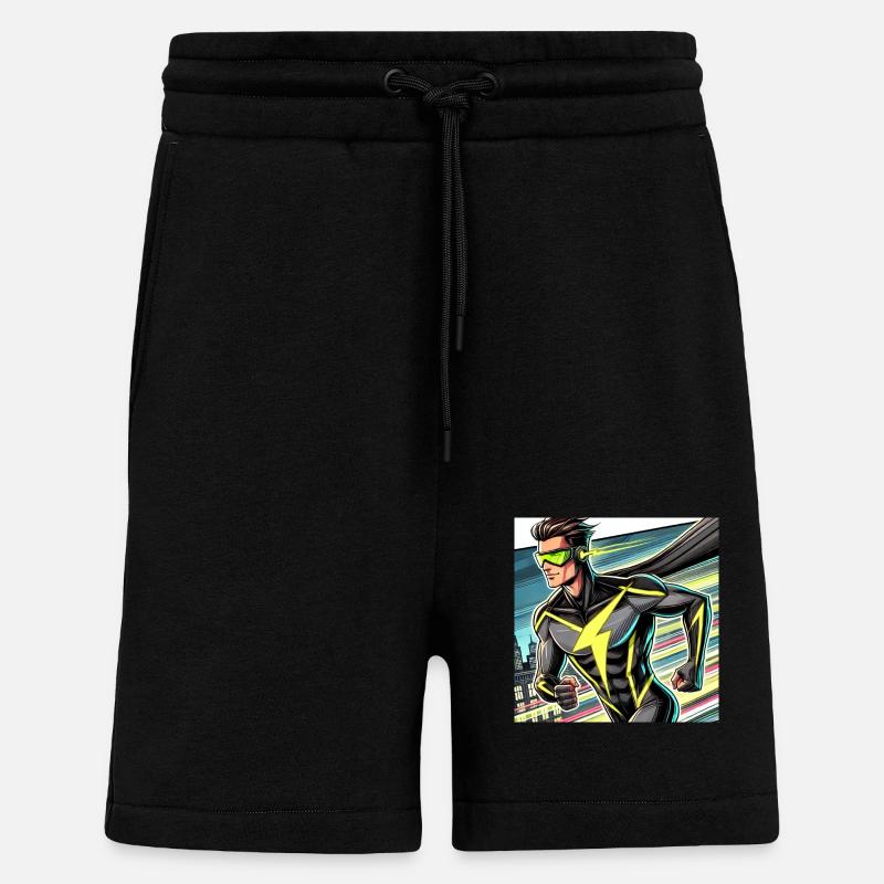 Superheld - Shorts - made by SPREAD - SOLID BLACK