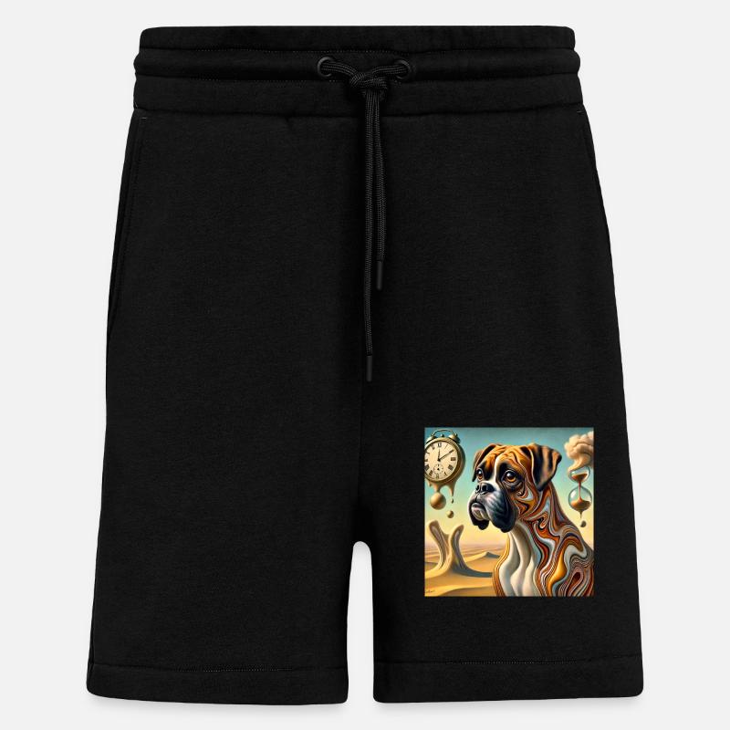 SalvadogDali - Shorts - made by SPREAD - SOLID BLACK