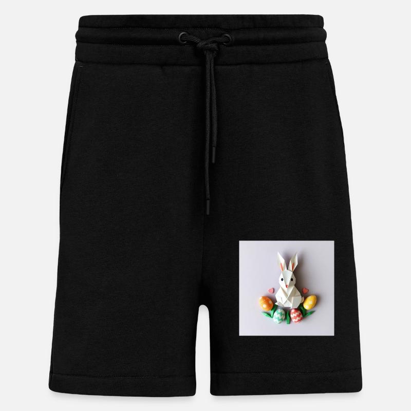 Das große Hasenhüpfen - Shorts - made by SPREAD - SOLID BLACK