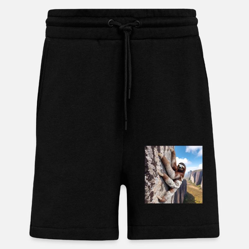 Faultier Wanderer FreeClimber - Shorts - made by SPREAD - SOLID BLACK