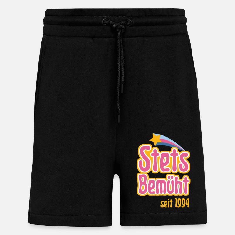Stets Bemüht seit 1994 - Shorts - made by SPREAD - SOLID BLACK