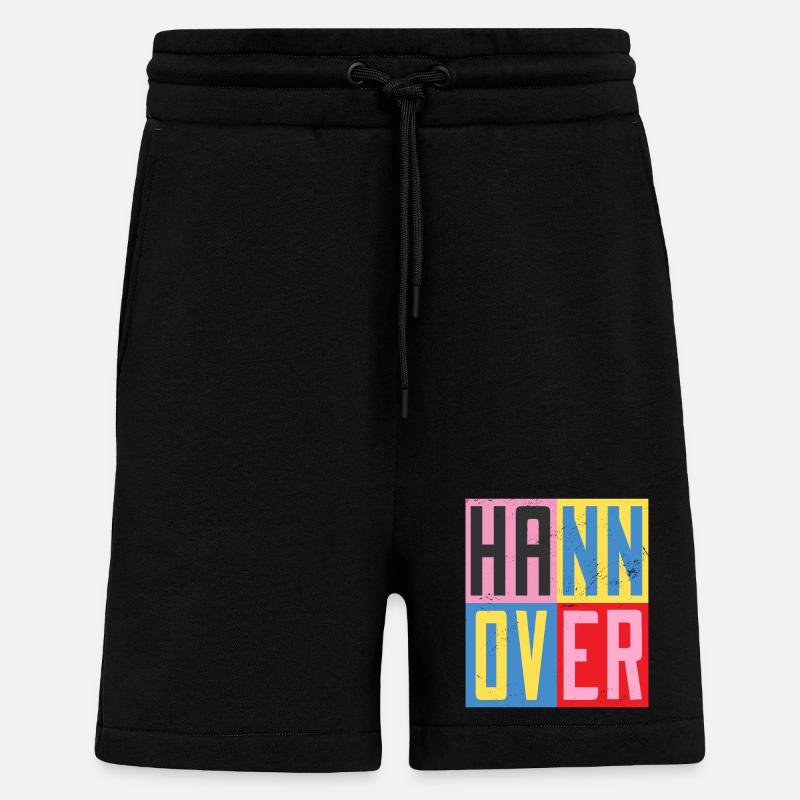 Hannover Design - Shorts - made by SPREAD - SOLID BLACK