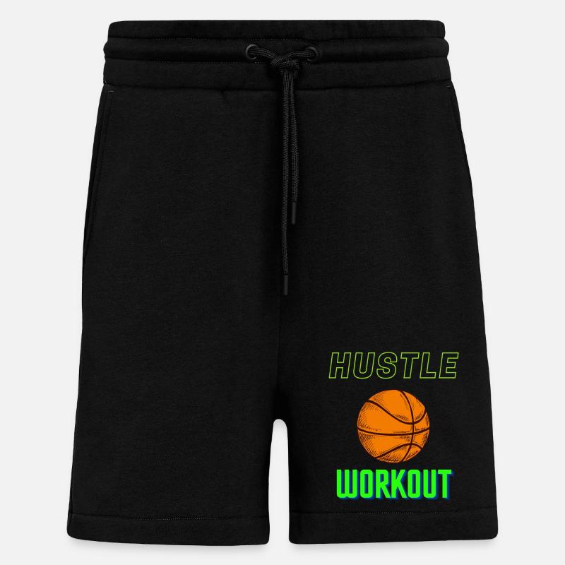Workout - Shorts - made by SPREAD - SOLID BLACK