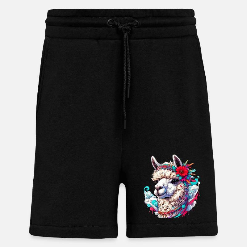 Alpaca - Shorts - made by SPREAD - SOLID BLACK