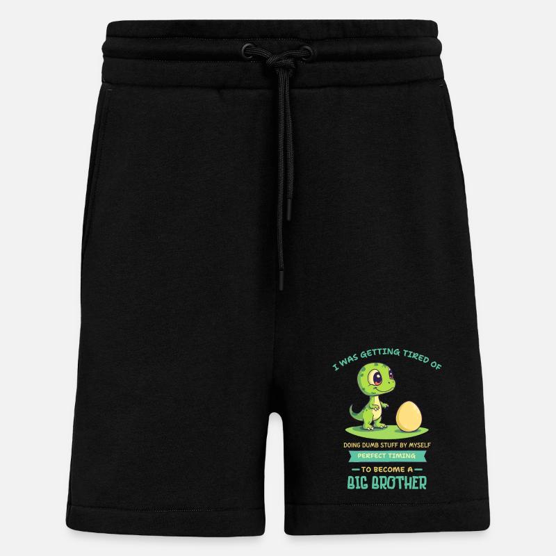 Grumpy Fussy Bold Text Logo - Short bio décontracté fabriqué en UE - SOLID BLACK
