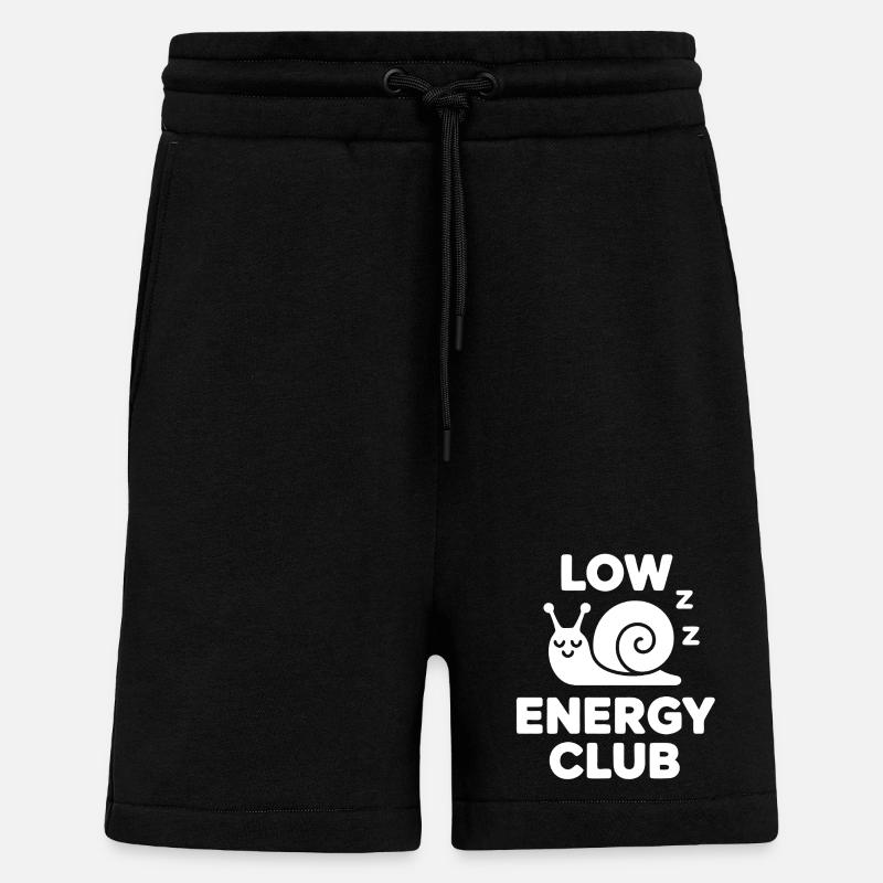 Langsame Schnecke Club - Shorts - made by SPREAD - SOLID BLACK