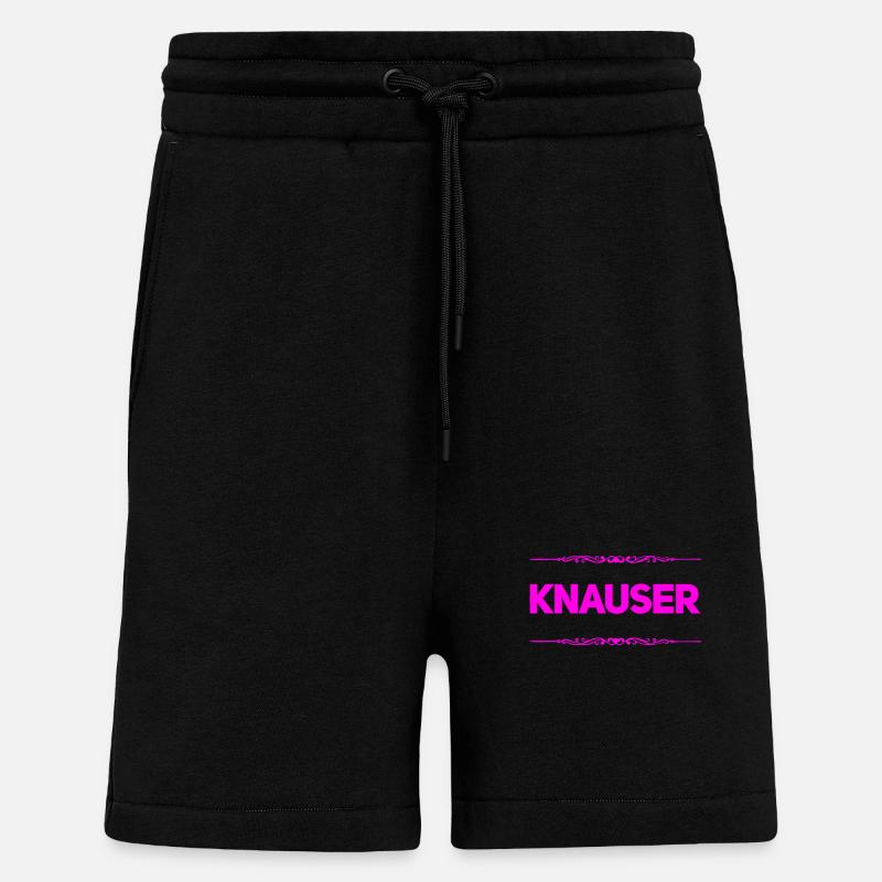 Knauser - Shorts - made by SPREAD - SOLID BLACK