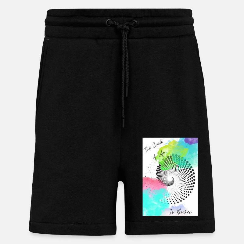 Kreislauf - Shorts - made by SPREAD - SOLID BLACK