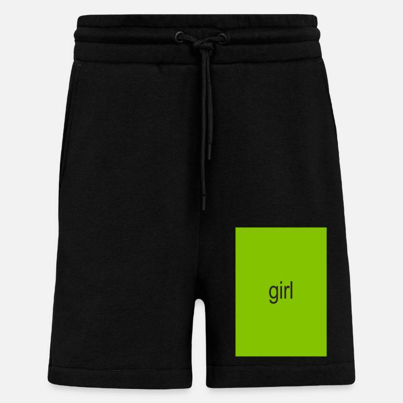 Mädchen - Shorts - made by SPREAD - SOLID BLACK