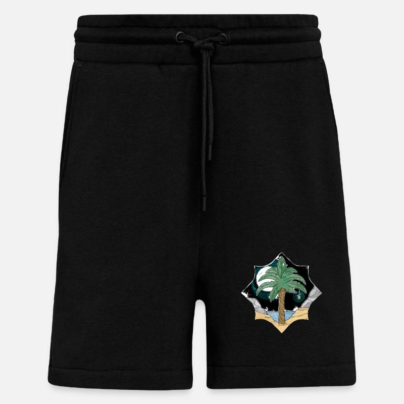 Palme - Shorts - made by SPREAD - SOLID BLACK