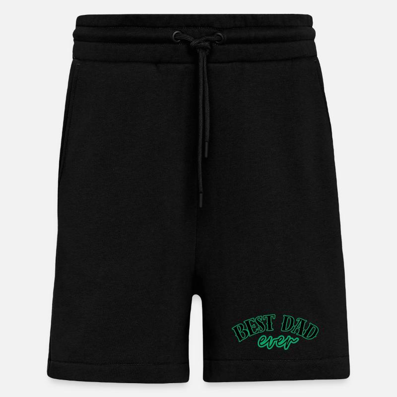 Bester Vater aller Zeiten - Shorts - made by SPREAD - SOLID BLACK
