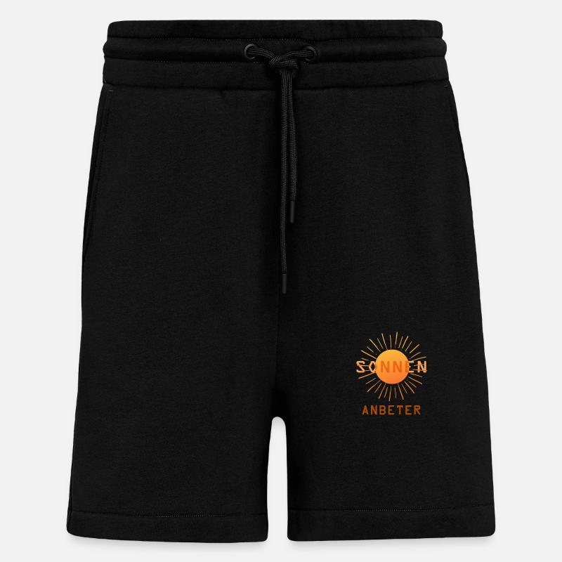 Sonnenanbeter - Shorts - made by SPREAD - SOLID BLACK