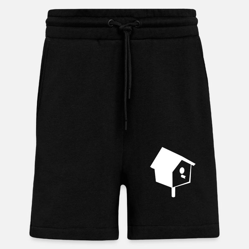 VOGELHAUS - Shorts - made by SPREAD - SOLID BLACK