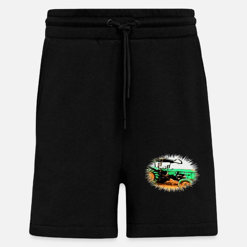 Traktor - Shorts - made by SPREAD - SOLID BLACK