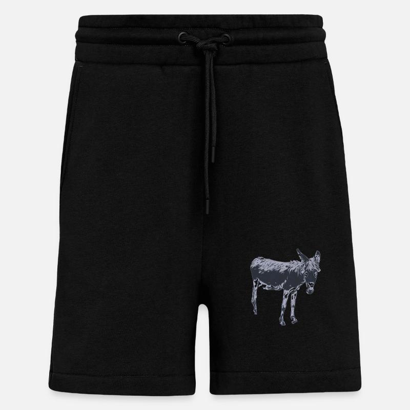 Esel - Shorts - made by SPREAD - SOLID BLACK