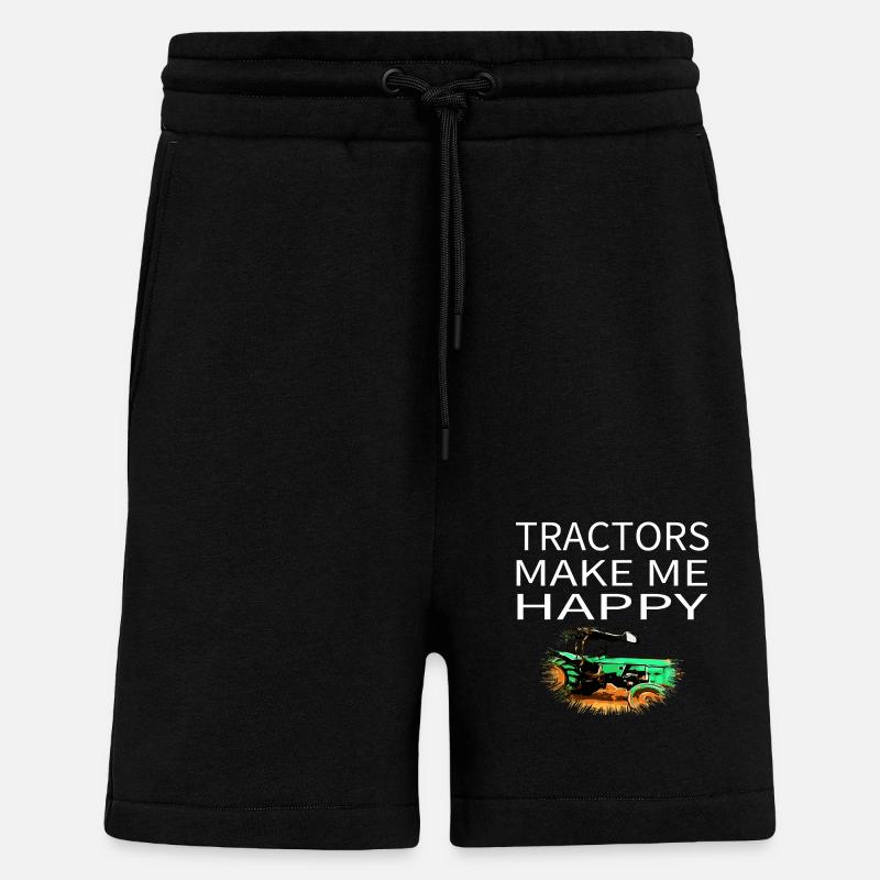 Traktor - Shorts - made by SPREAD - SOLID BLACK