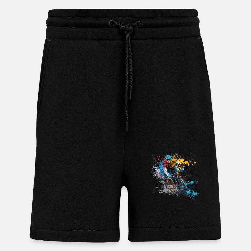 Radfahrer - Shorts - made by SPREAD - SOLID BLACK