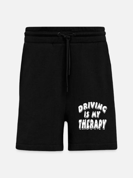 Car - Shorts - made by SPREAD - SOLID BLACK