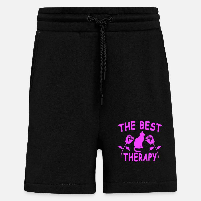 Katze - Shorts - made by SPREAD - SOLID BLACK