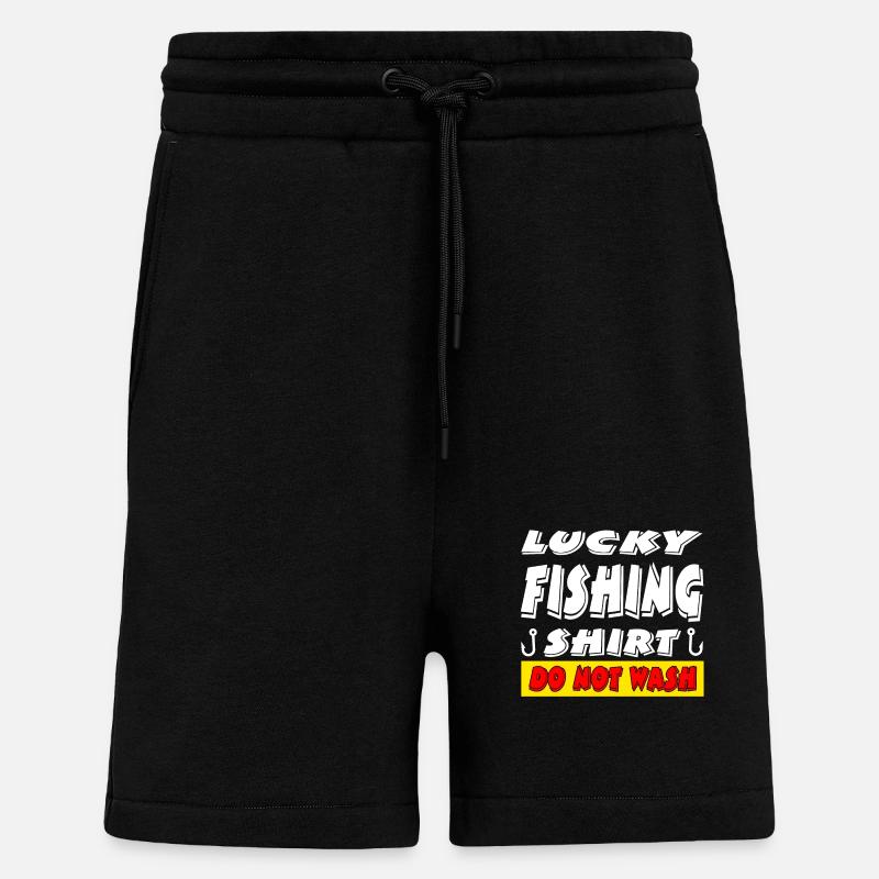 Angeln - Shorts - made by SPREAD - SOLID BLACK