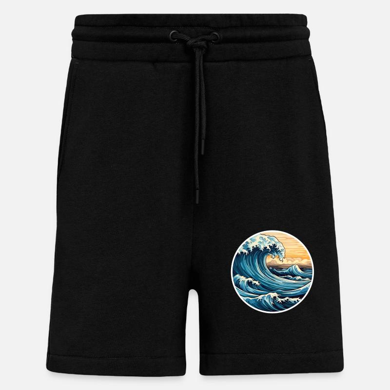 Surf - Shorts - made by SPREAD - SOLID BLACK
