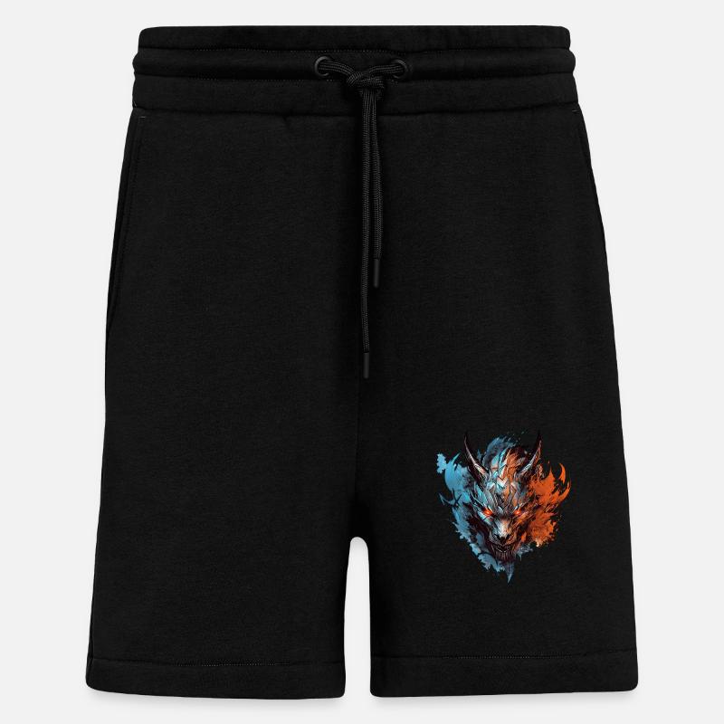 Hellbimo - Shorts - made by SPREAD - SOLID BLACK