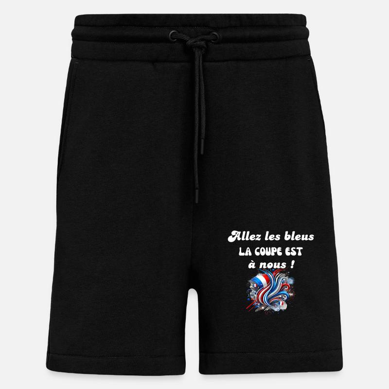 The cup is ours! - Shorts - made by SPREAD - SOLID BLACK