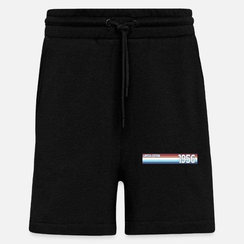 Retro 1956 Limited Edition - Shorts - made by SPREAD - SOLID BLACK