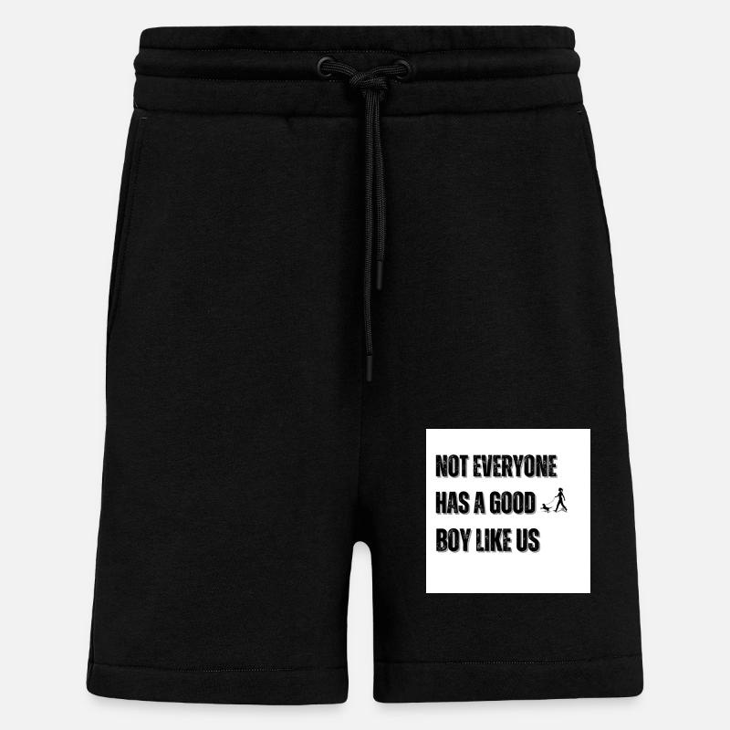 C’est bien - Short bio décontracté fabriqué en UE - SOLID BLACK