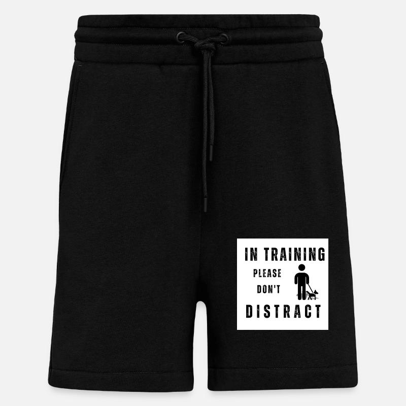 Hundetraining - Shorts - made by SPREAD - SOLID BLACK