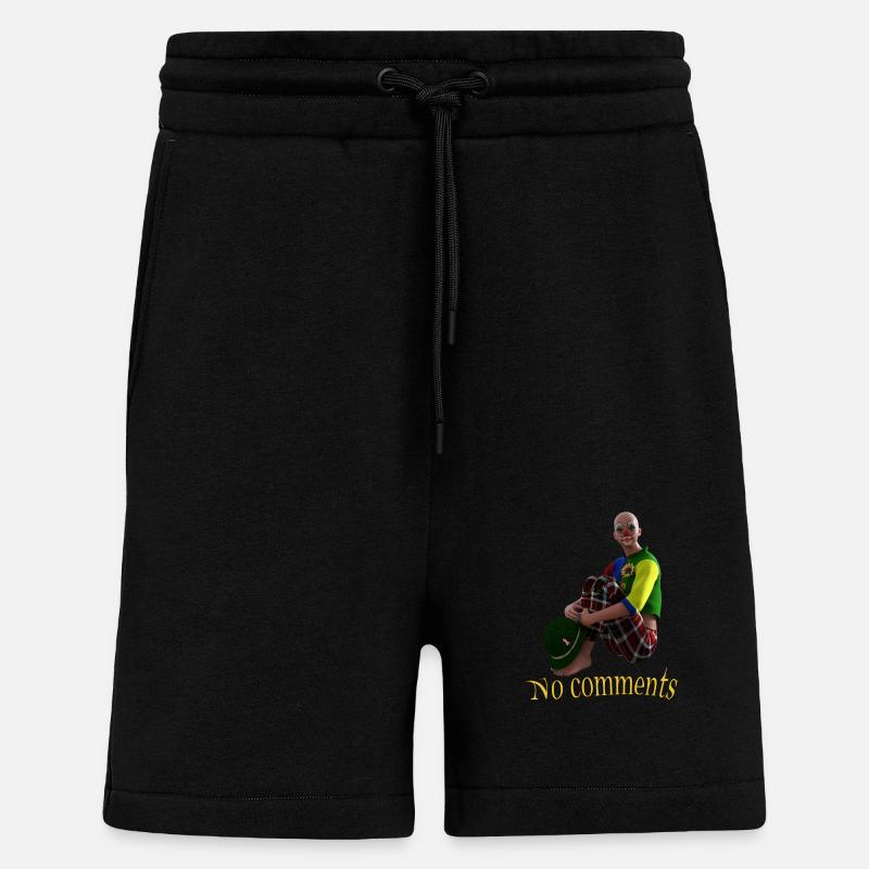 Kein Kommentar - Shorts - made by SPREAD - SOLID BLACK