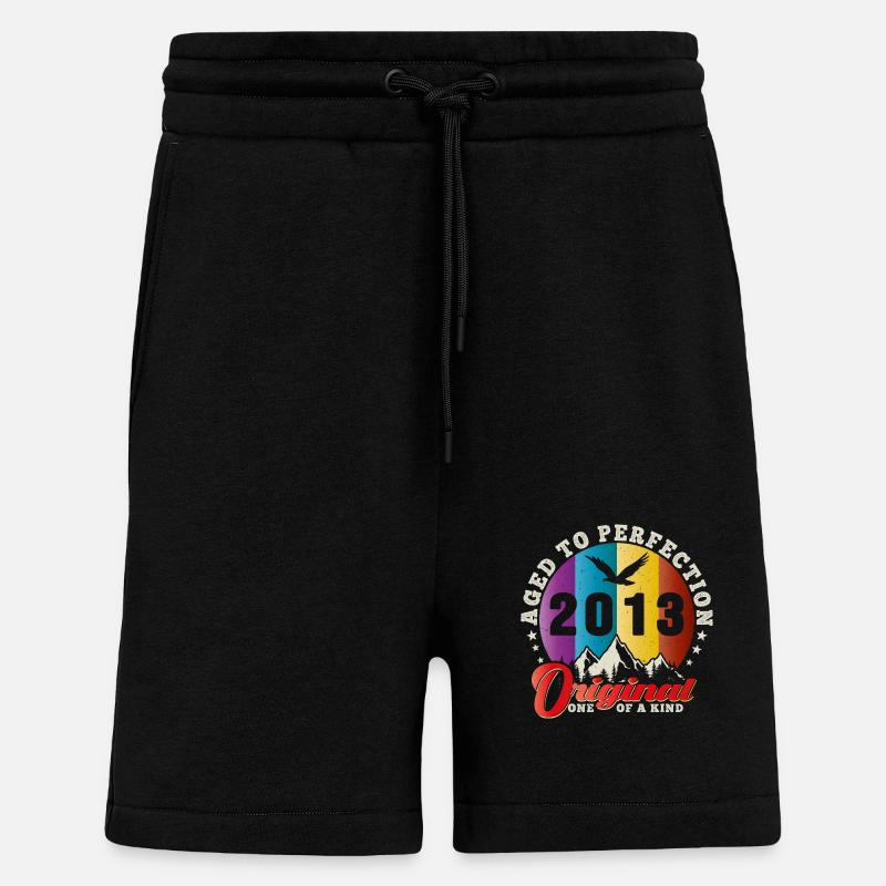 Perfection 2013 -11th Anniversary,Original - Shorts - made by SPREAD - SOLID BLACK