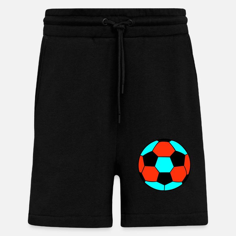 fussball 2 - Shorts - made by SPREAD - SOLID BLACK