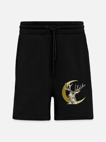 Hirsch - Shorts - made by SPREAD - SOLID BLACK